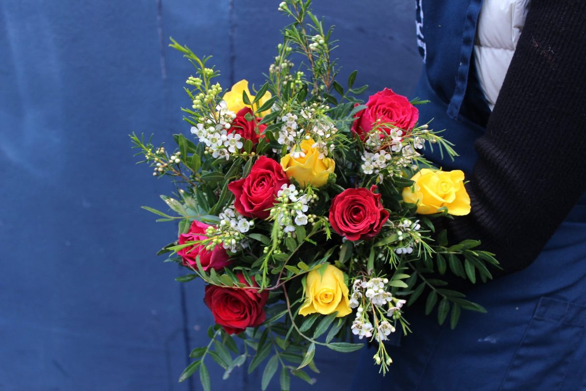 Bouquet Roses Multicolores