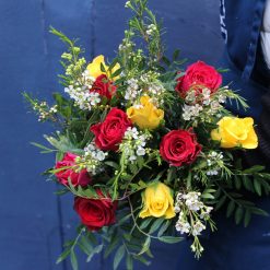 Bouquet Roses Multicolores