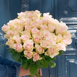 Brassée de 50 Roses Roses